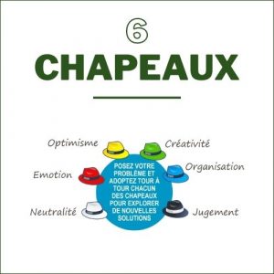 6 chapeaux